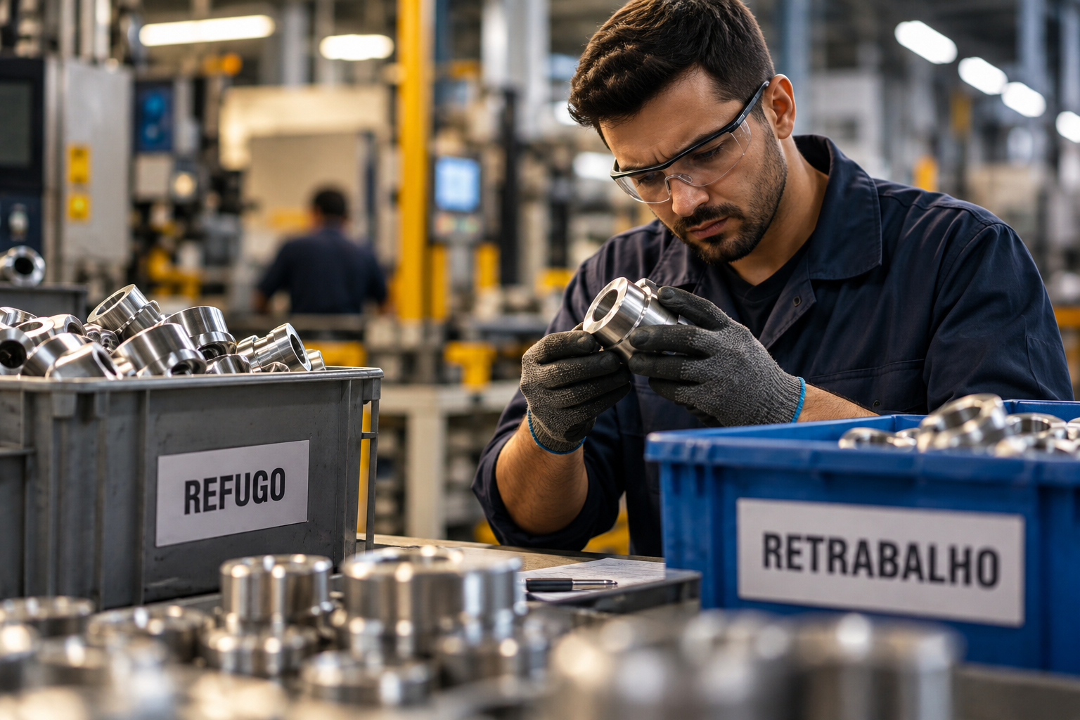 Retrabalho e refugo o custo invisível que consome a margem da fábrica